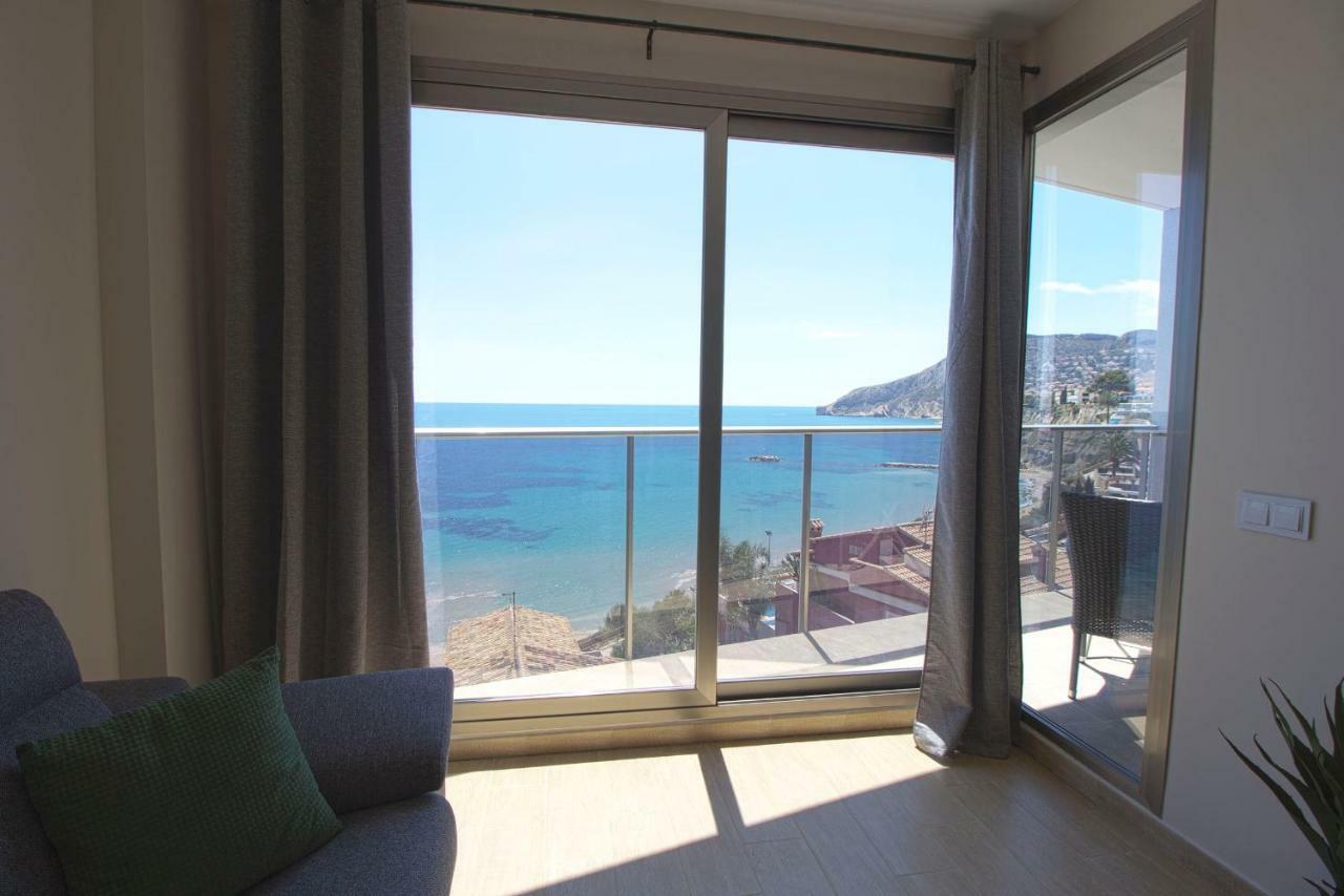 Beautiful Frontline Apartment Melioria With Panoramic Seaview Calpe Exterior photo