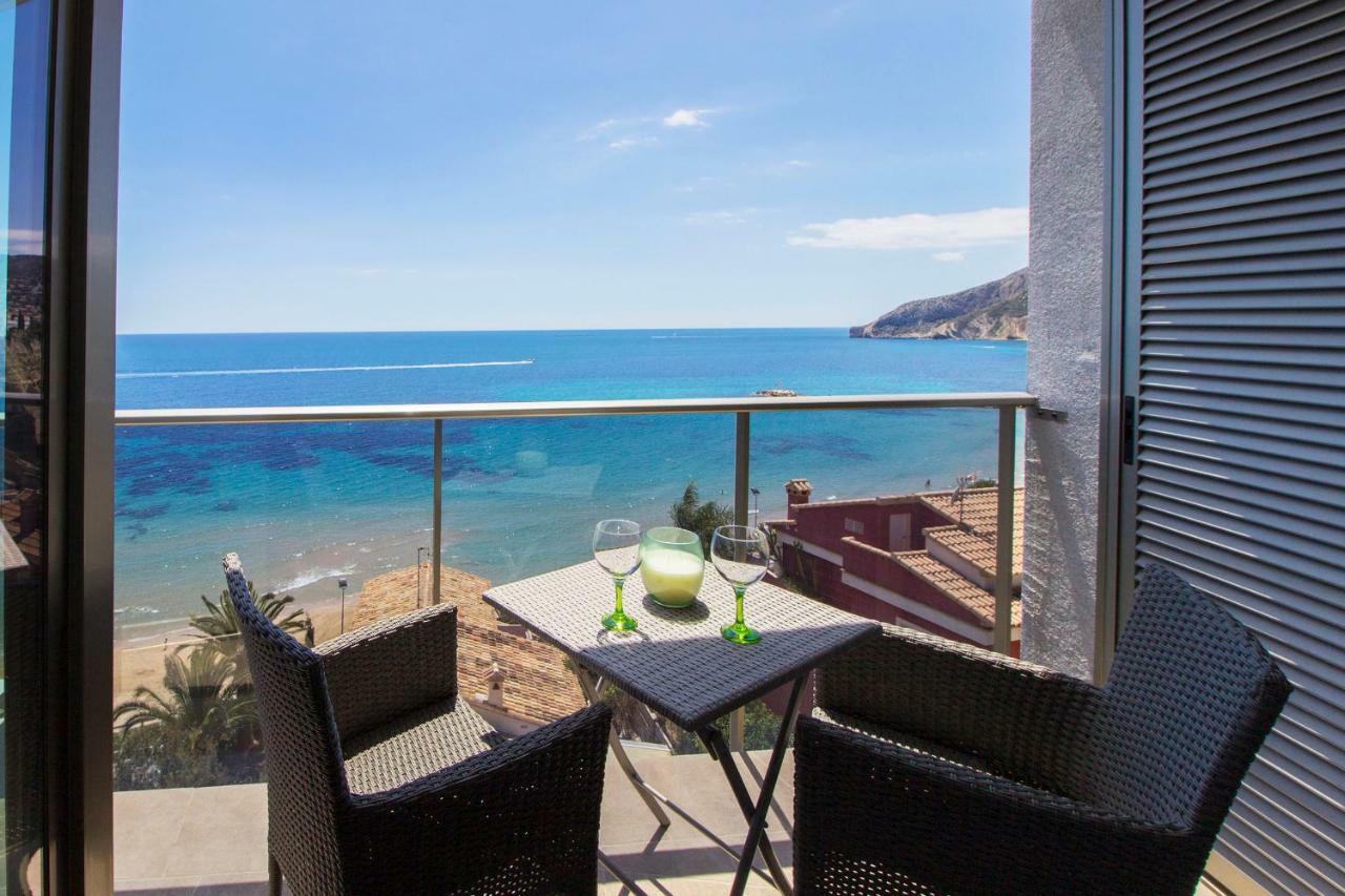 Beautiful Frontline Apartment Melioria With Panoramic Seaview Calpe Exterior photo